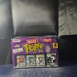 Nightmare Before Christmas 30th Aniversary Bitty Funko POP 4-Pack